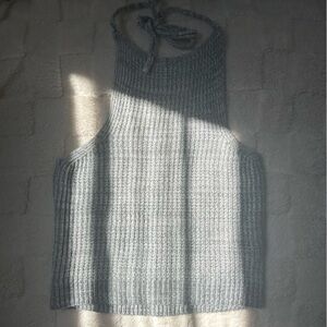 American Eagle “Don’t Ask Why” • Sweater Knit Halter Top